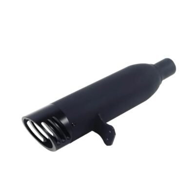 25-UP 4.0" Indian Scout Bobber Classic Exhaust Muffler Black